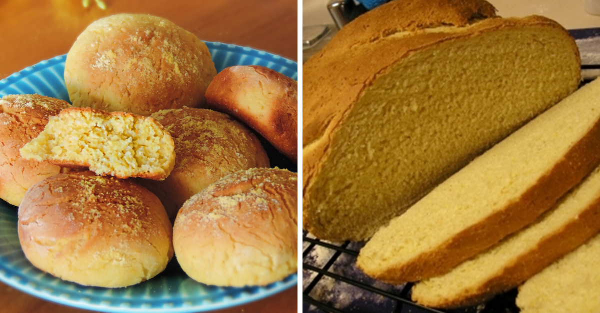 Pão de milho caseiro 4 versões mais que perfeitas