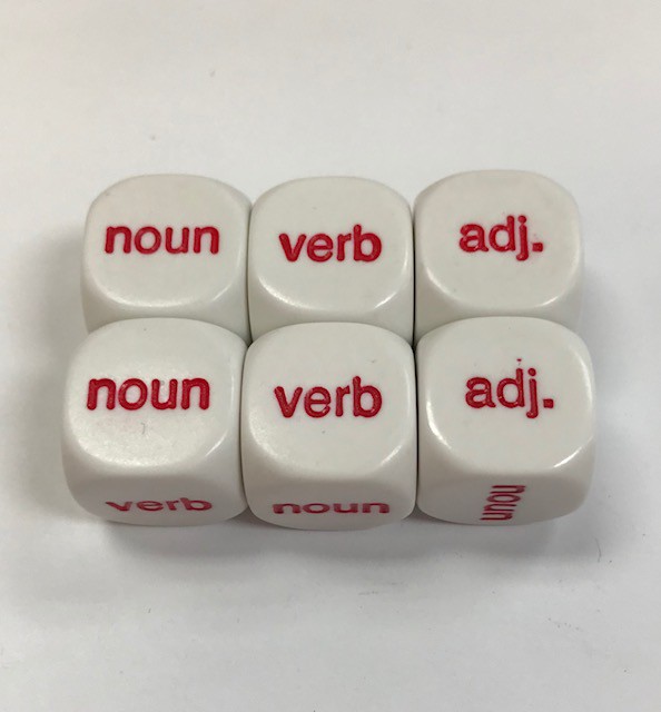 Parts of Speech Dice