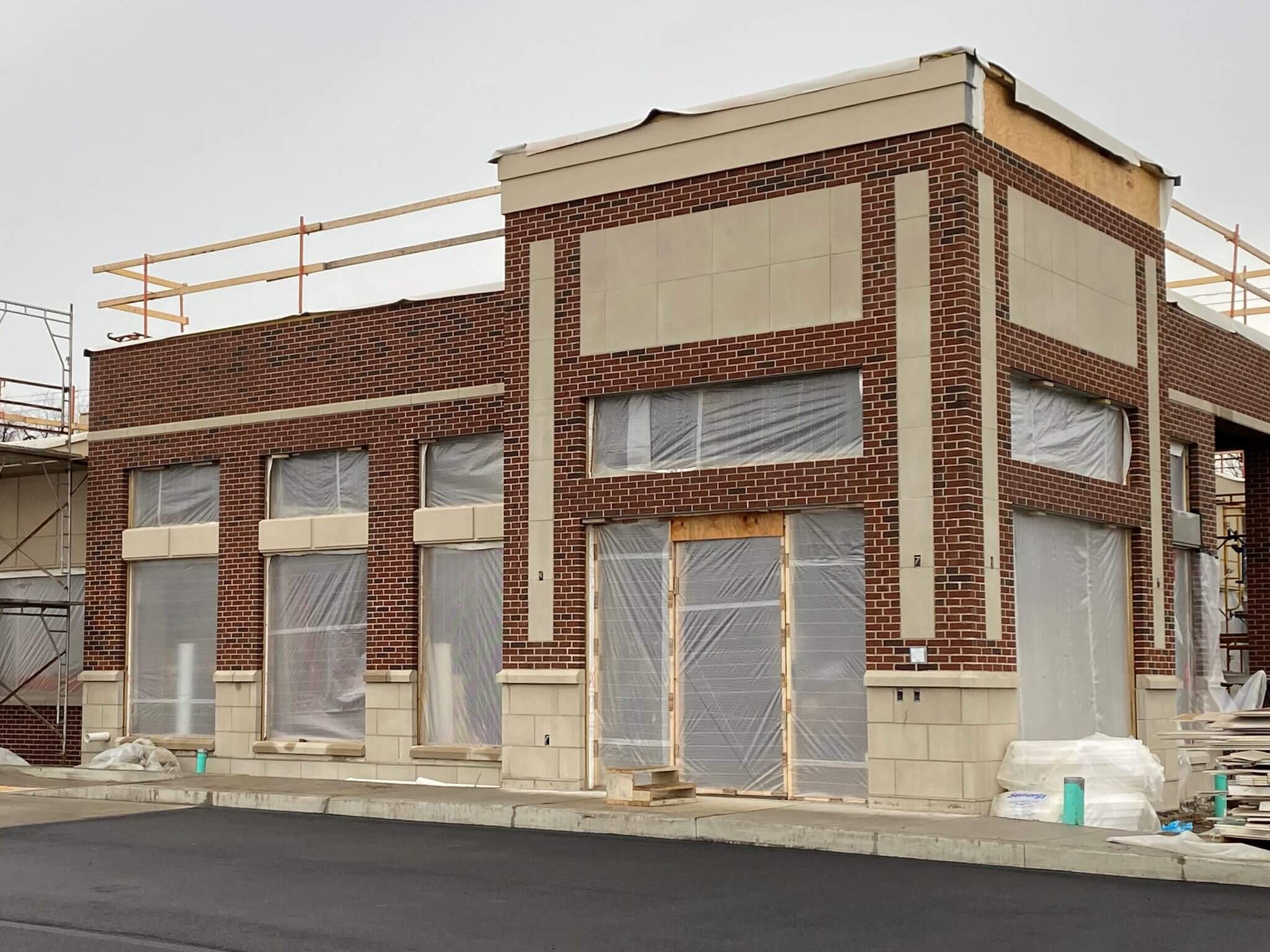 Completed Bank Branch in Kennedy Township