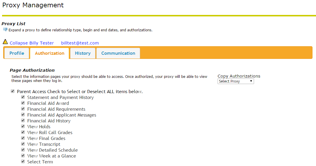 Student Instructions Proxy Setup Proxy Access Dickinson College