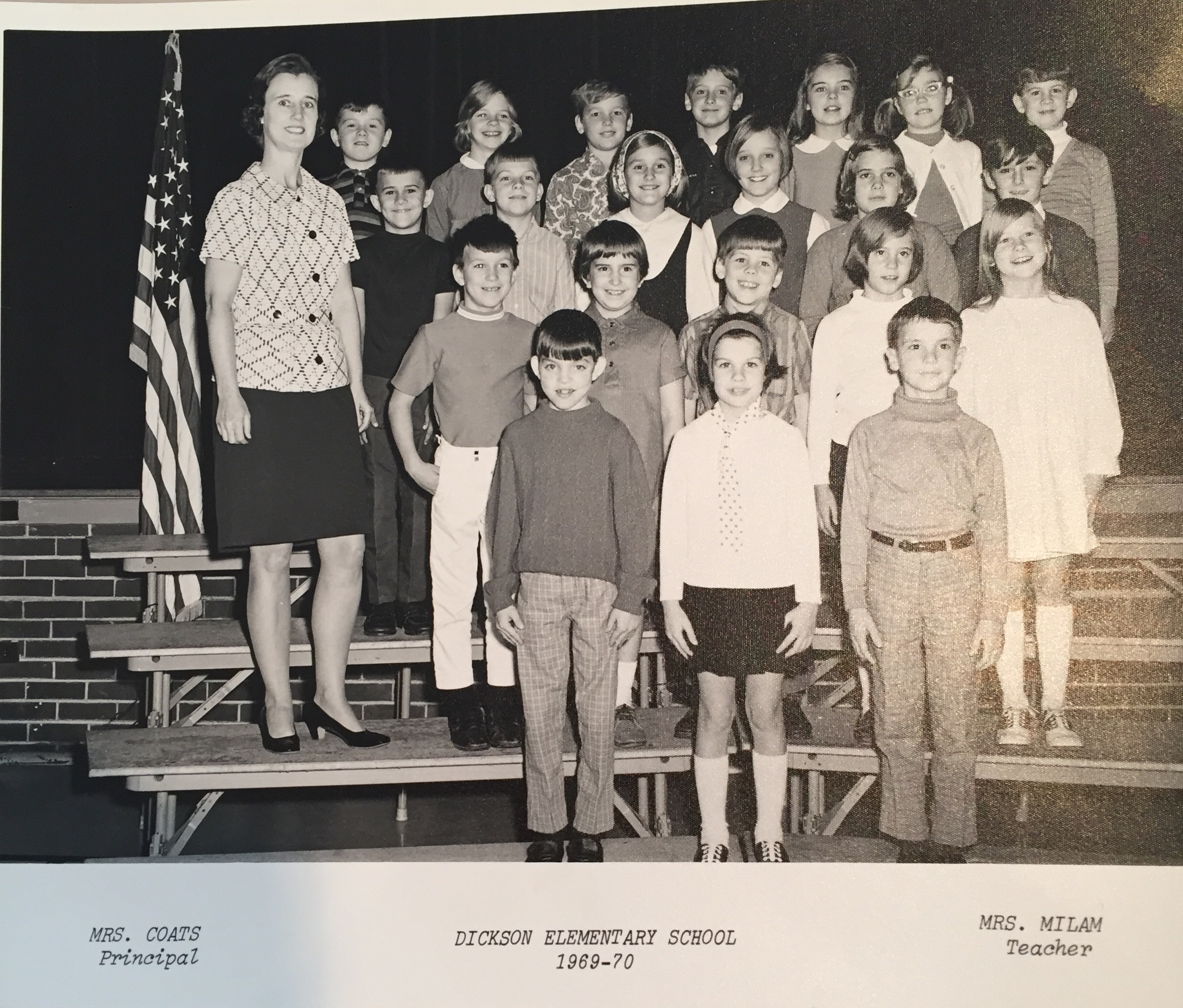 Dickson Elementary School Kingsport Tennessee Classes 1970 Grade