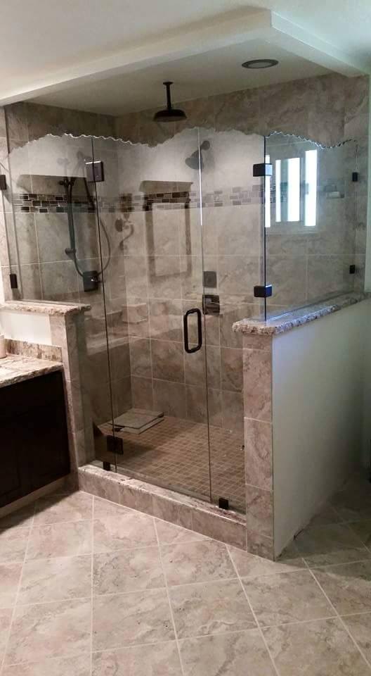 Custom Frameless Shower Enclosures and Shower Doors
