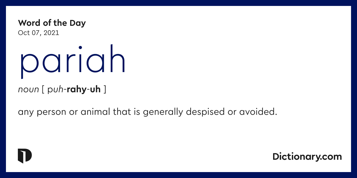 Pariah Synonyms Words Shop Cheapest www.congressintercultural.eu