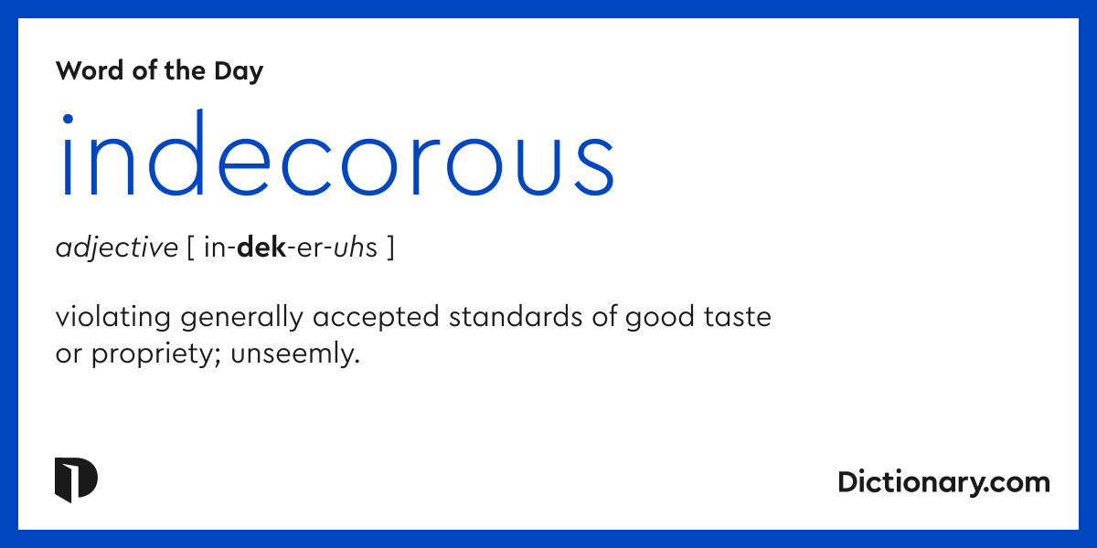 Decorum Meaning