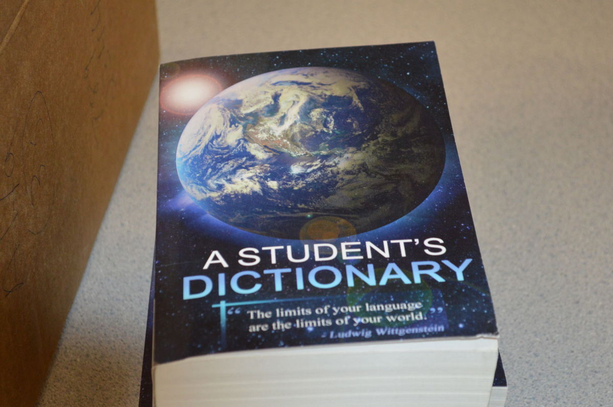 The Dictionary Project Rotary Club hands out dictionaries to local