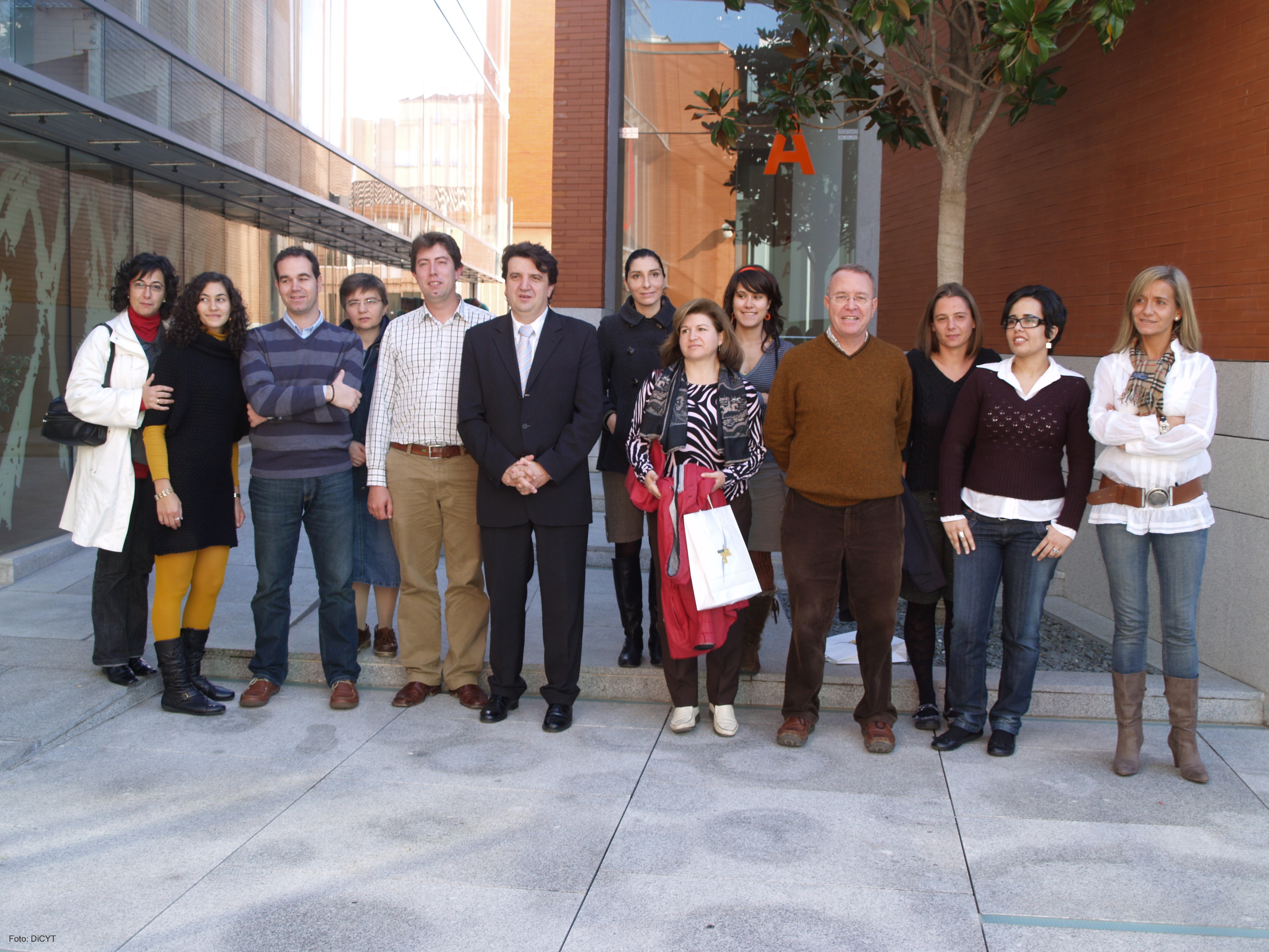 Equipo de trabajo del CITA que ha desarrollado la Biblioteca Escolar