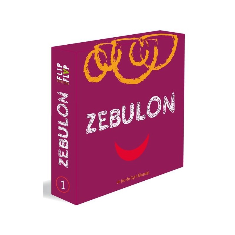 Zebulon, jeu de cartes flip flap éditions