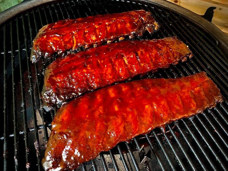 Ribs au cherry coke , ribs au coca Recette Didier BBQ 1