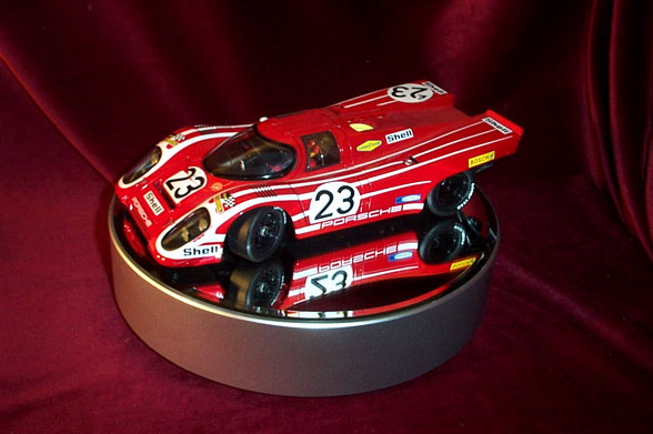 91/2" Mirrored Rotating Display Turntable (HFC) diecast car scale model