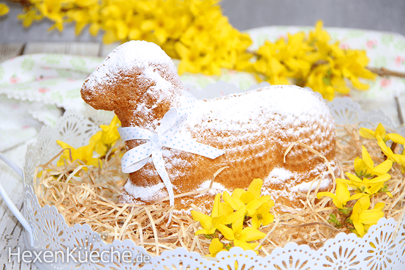 So einfach geht's ♥ NussOsterlamm backen ♥ Schritt für