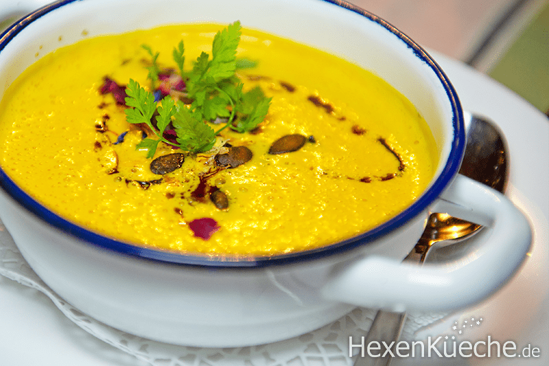 ♥ Kürbiscremesuppe einfach & schnell ♥ Rezept aus dem Thermomix ♥