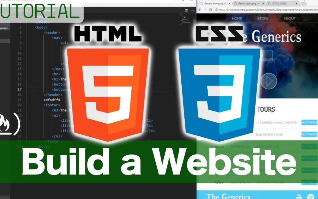 Do It Yourself Tutorials HTML and CSS Tutorial Create a Website