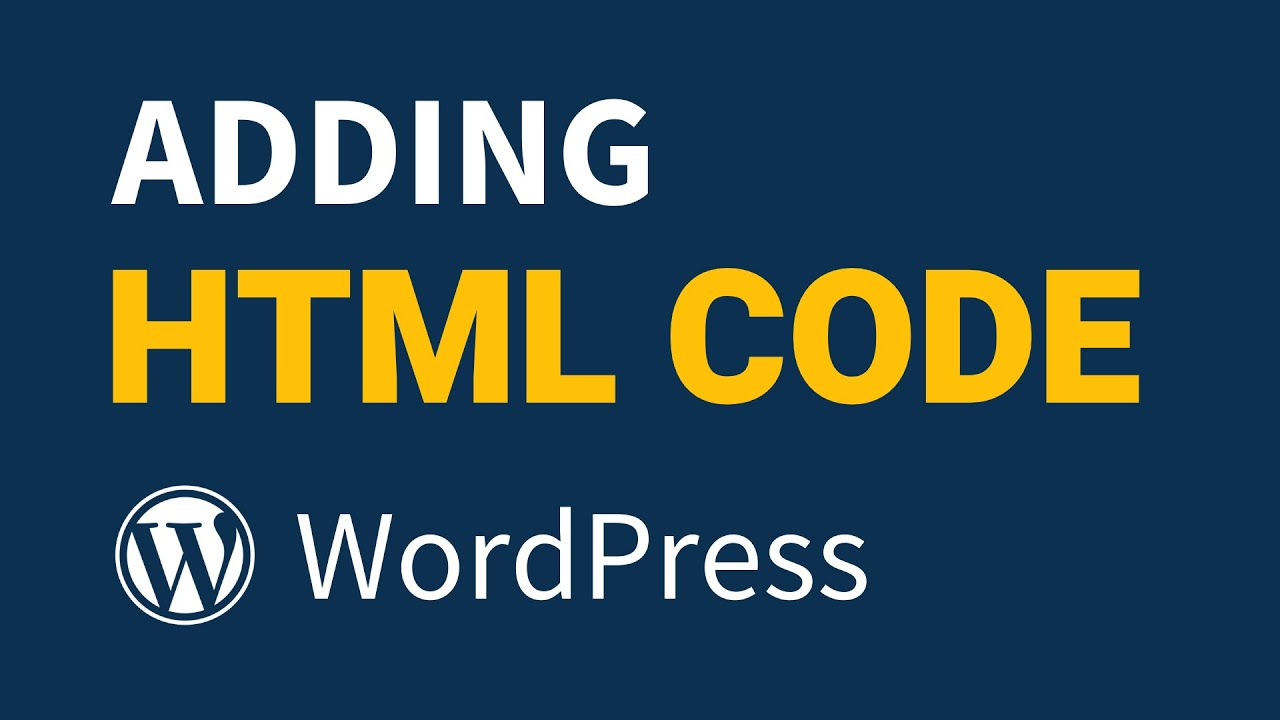 How to Add HTML to WordPress for Beginners [Simple] Dieno Digital Marketing Services