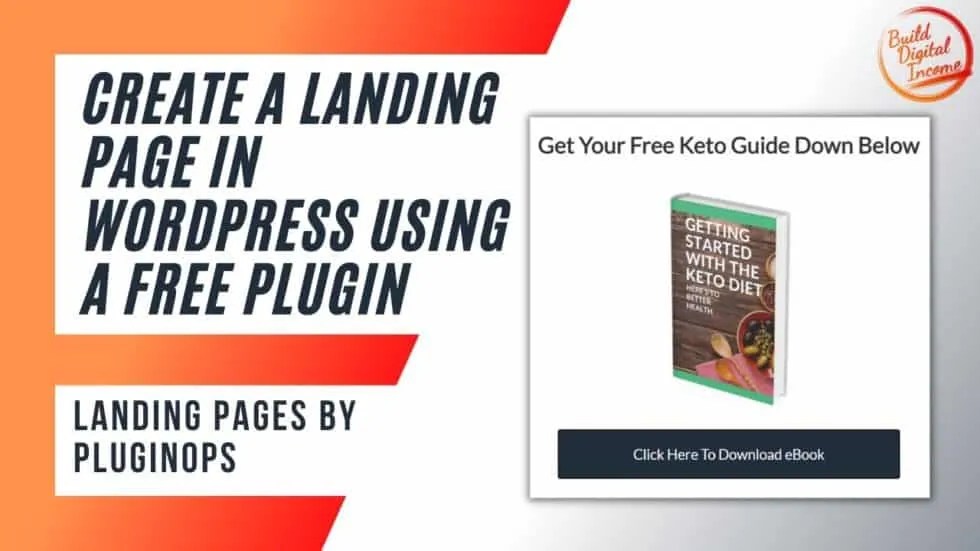 Create A Landing Page In WordPress Using A Free Plugin Dieno Digital
