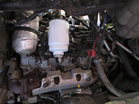 6.6L Duramax Fuel Water Separator Draining & Fuel Filter Replacement