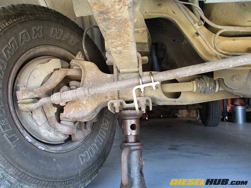 Dana 44 & Dana 50 TTB Steering Stabilizer Installation Procedures