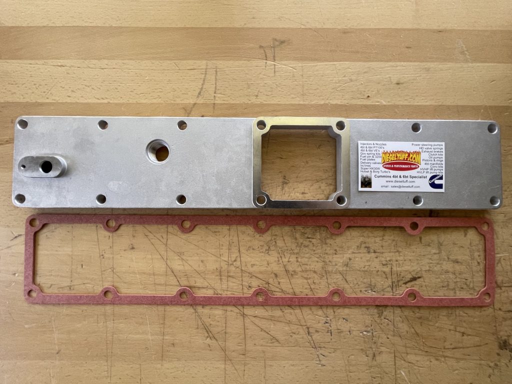 Cummins 6BT Intake Plate/Plenum & Gasket