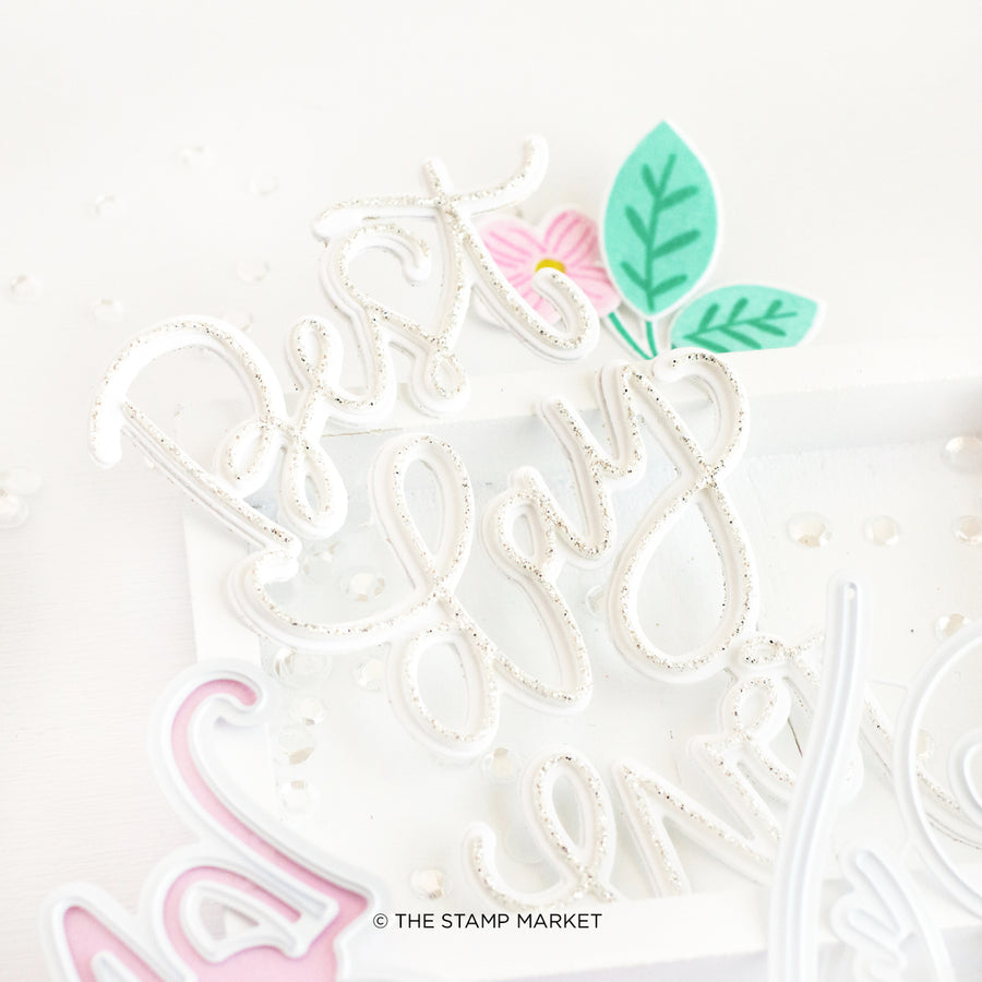 The Stamp Market BEST DAY EVER LAYERING DIE, Stamp Market Stamps