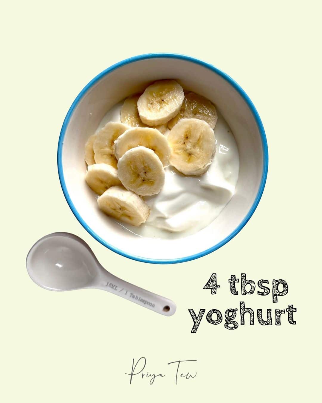 4 tbsp yoghurt is a portion of protein