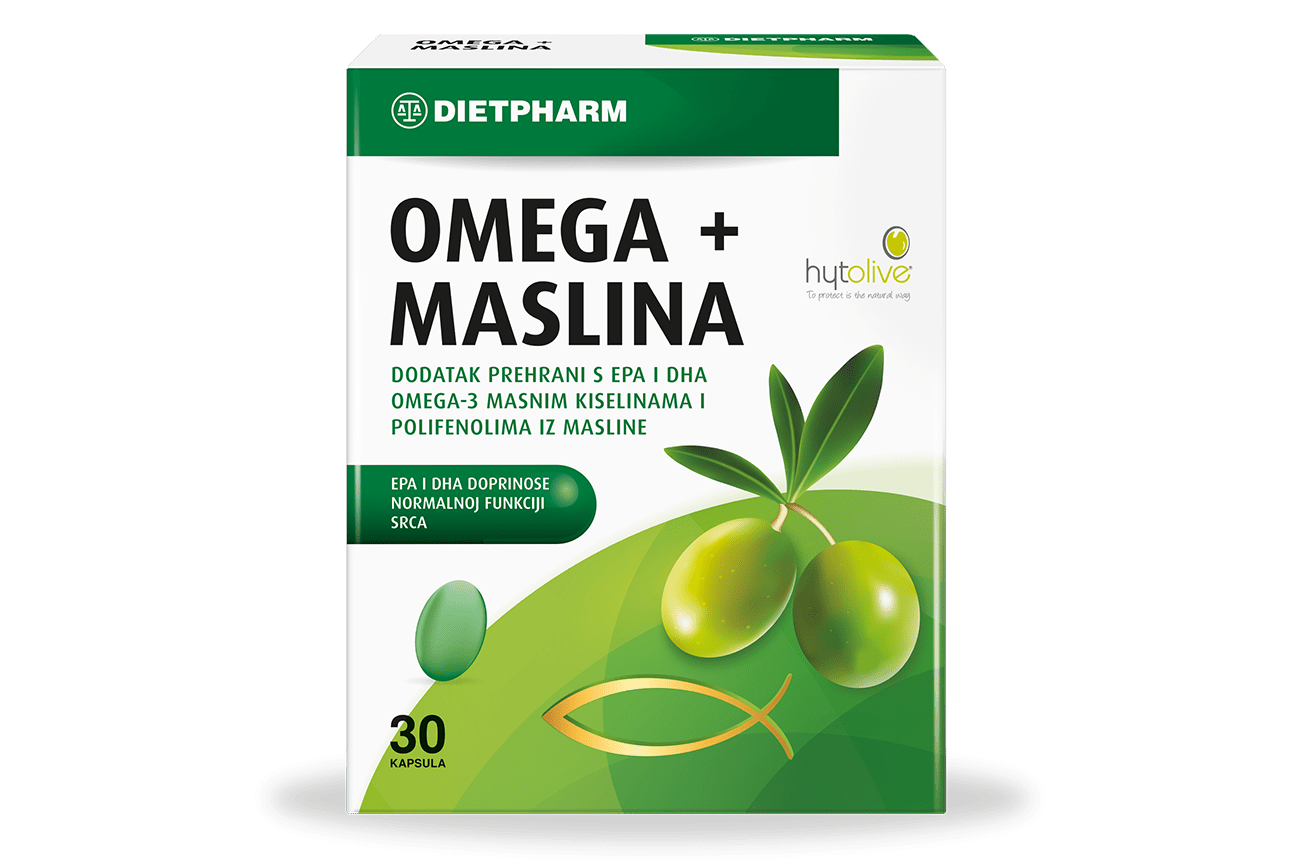 Omega 3 Kapsule namijenjene za zdravlje srca Dietpharm
