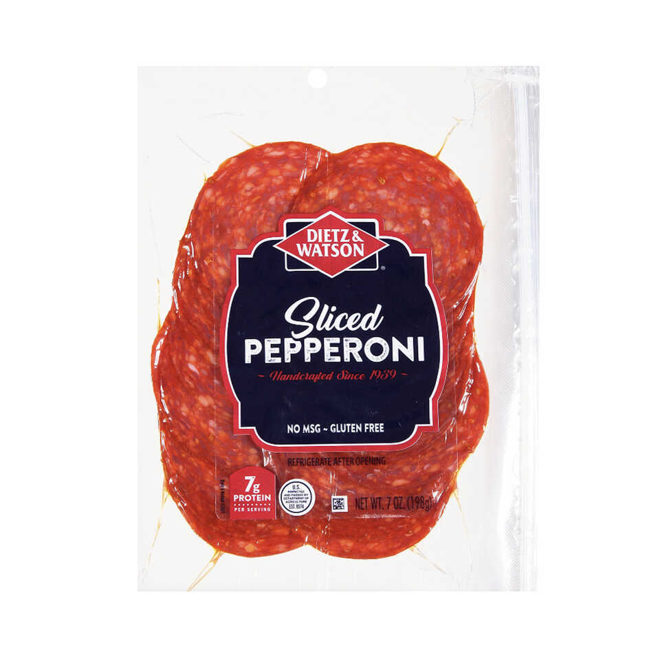 Dietz & Watson Legacy Sliced Pepperoni Since 1939 Dietz & Watson