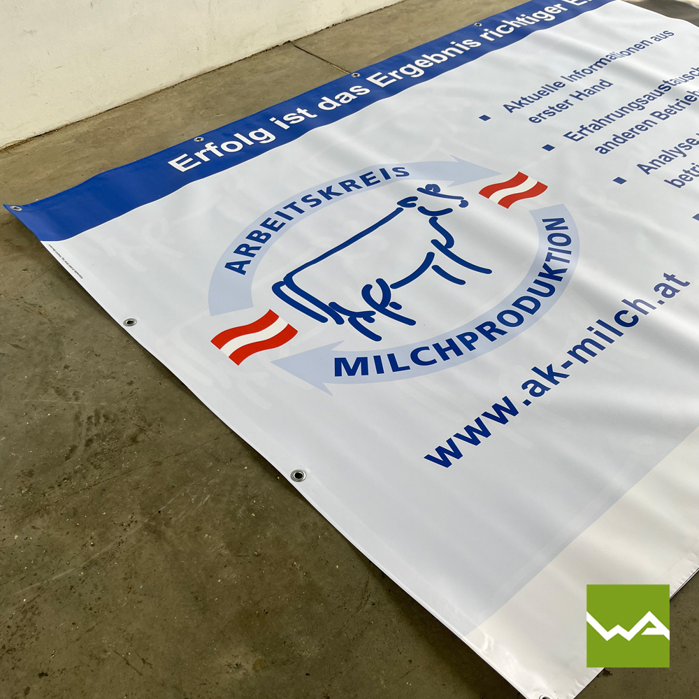 Werbebanner PVC / Werbeplanen hochwertig & preiswert!