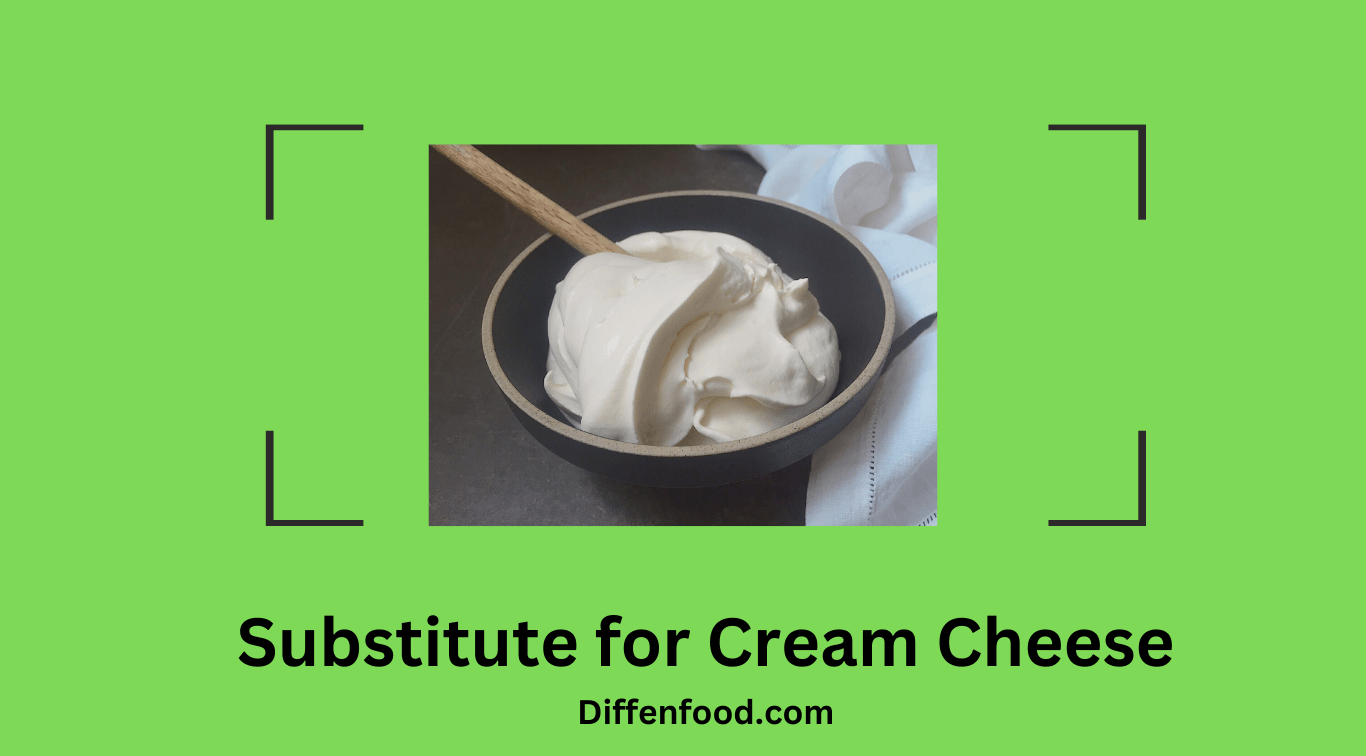 Substitute for Cream Cheese Diffen Food