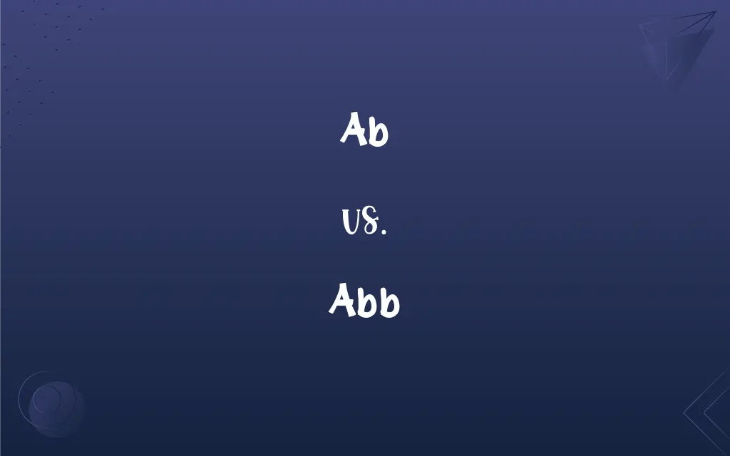 Ab vs. Abb What’s the Difference?