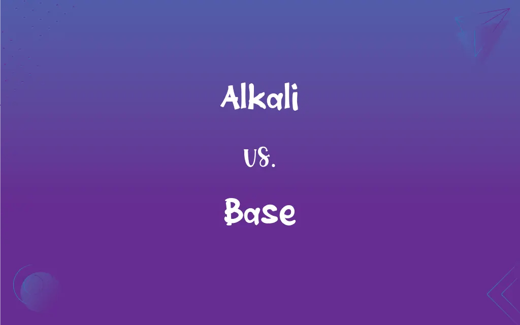 Alkali vs. Base What’s the Difference?
