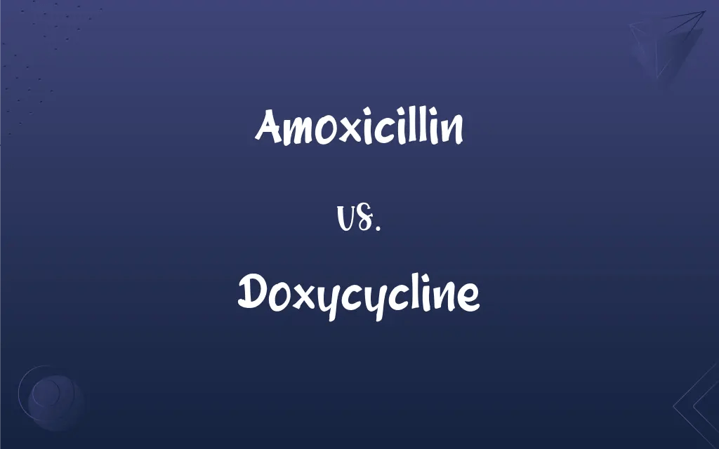 Amoxicillin vs. Doxycycline What’s the Difference?