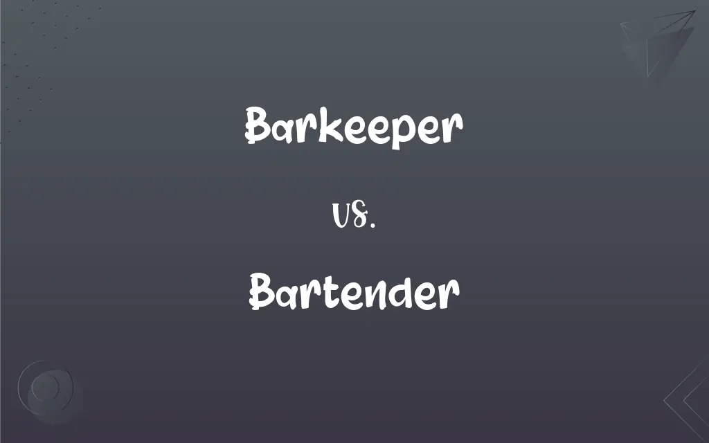 Barkeeper vs. Bartender What’s the Difference?
