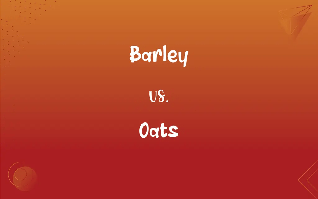Barley vs. Oats What’s the Difference?
