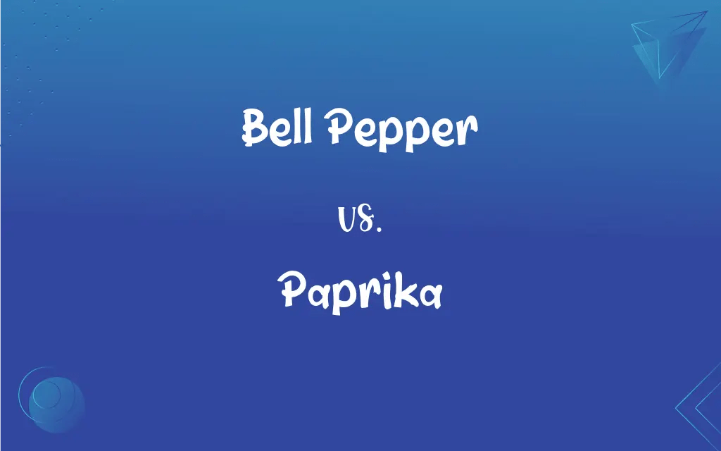 Bell Pepper vs. Paprika What’s the Difference?