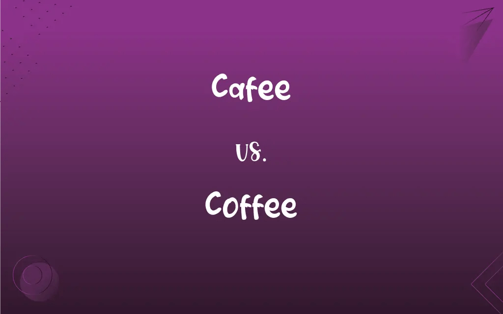 Cafee vs. Coffee Mastering the Correct Spelling