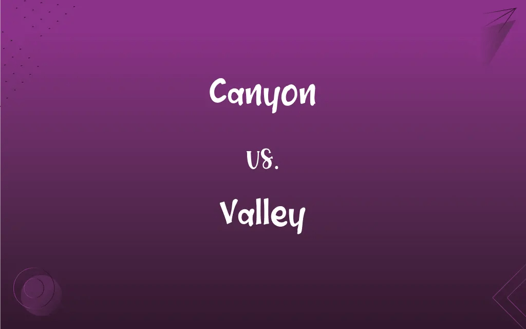 Canyon vs. Valley What’s the Difference?
