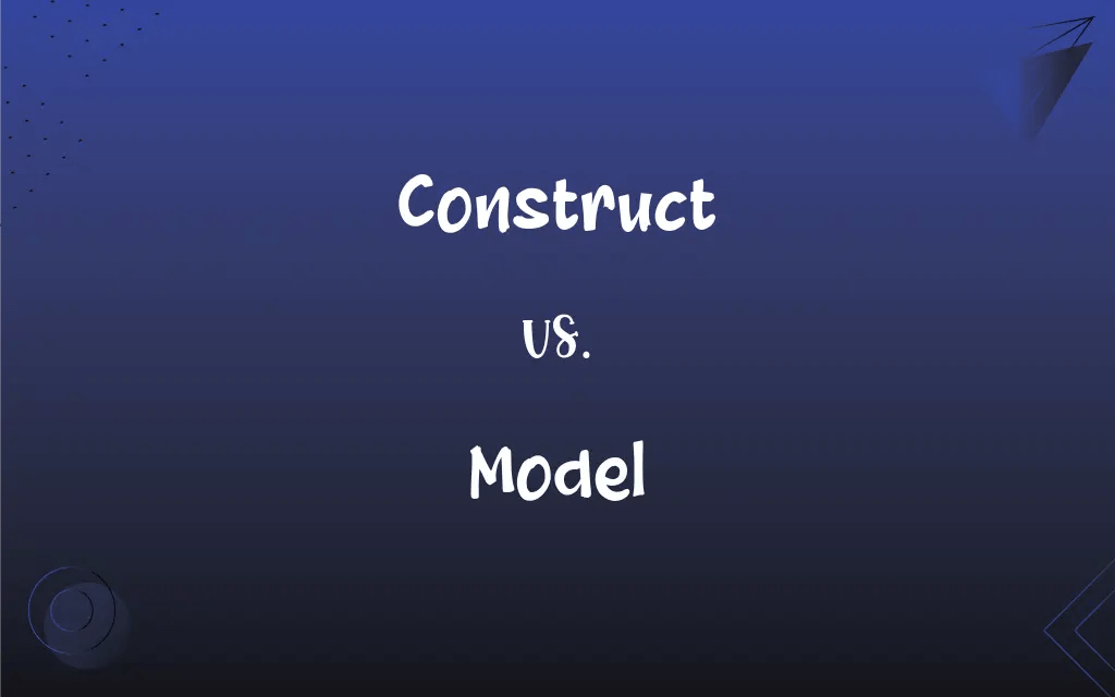 Construct vs. Model What’s the Difference?
