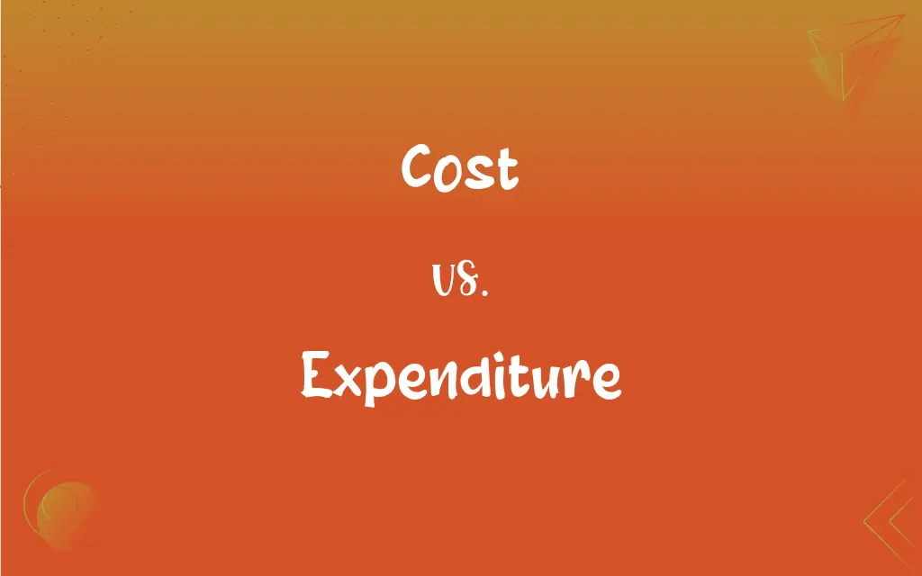 Cost vs. Expenditure What’s the Difference?