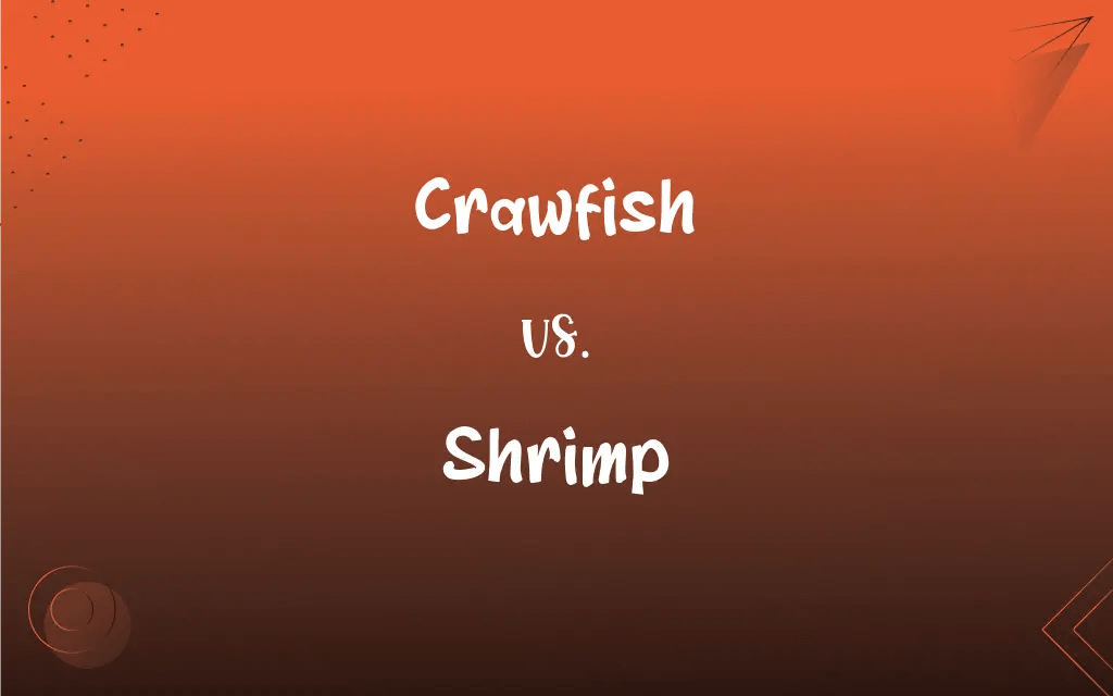 Crawfish vs. Shrimp What’s the Difference?