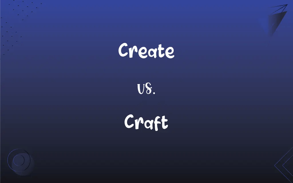 Create vs. Craft What’s the Difference?