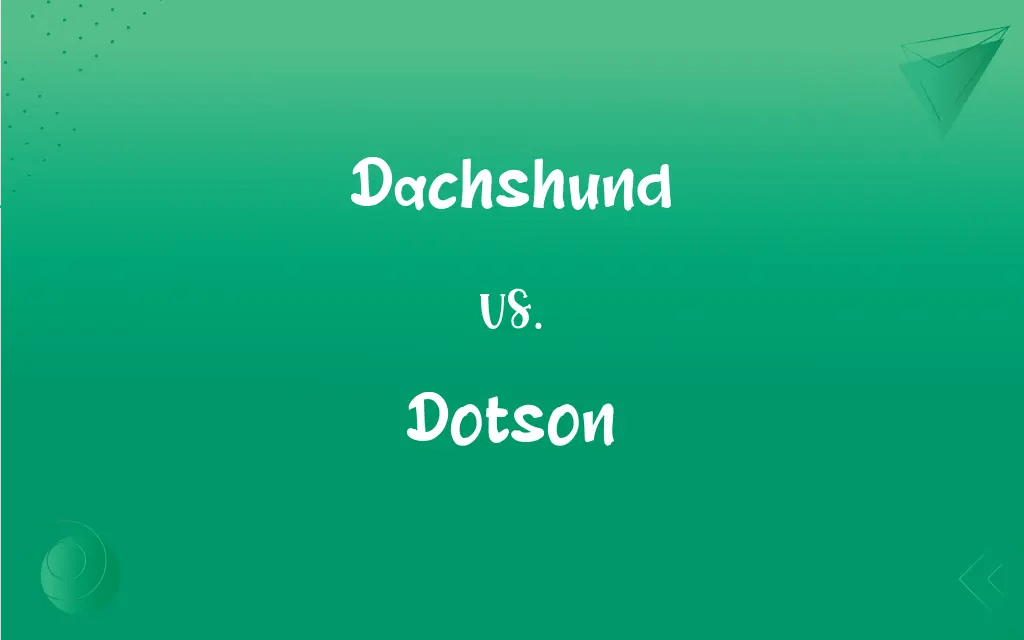 Dachshund vs. Dotson What’s the Difference?