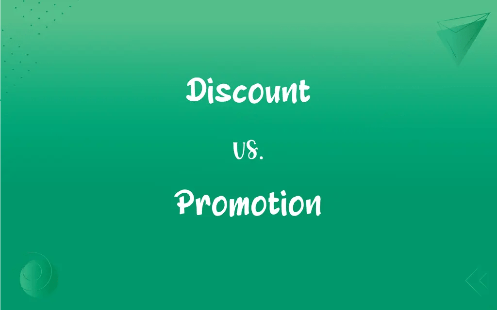 Discount vs. Promotion What’s the Difference?