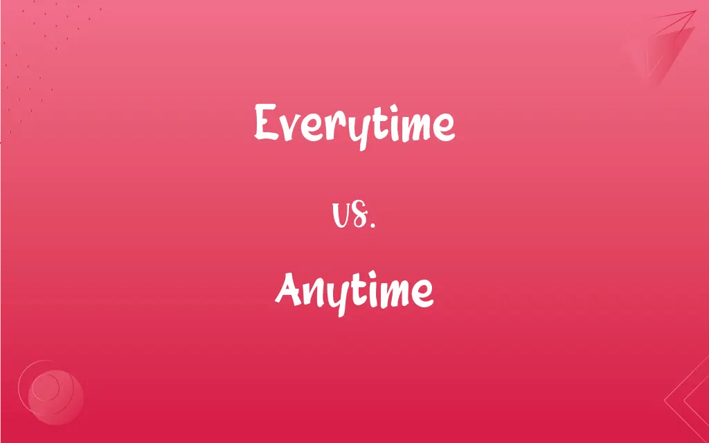 Everytime vs. Anytime: What’s the Difference?