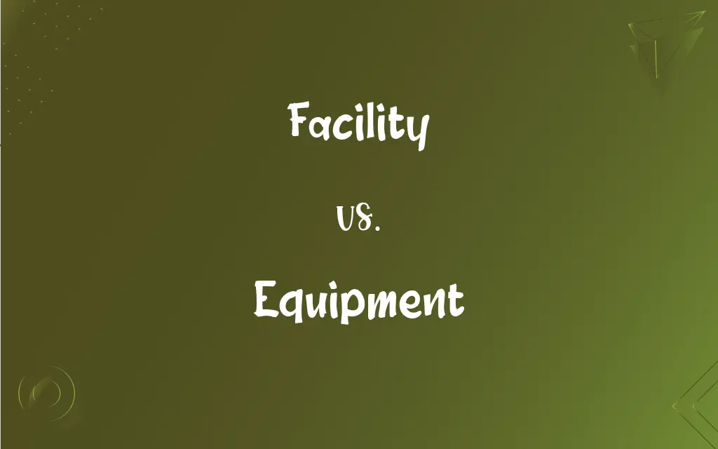 Facility vs. Equipment What’s the Difference?