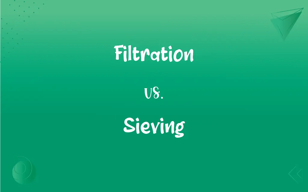 Filtration vs. Sieving What’s the Difference?