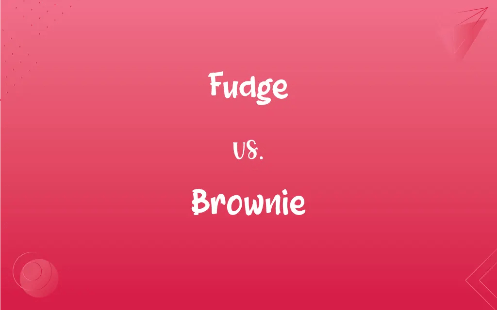 Fudge vs. Brownie What’s the Difference?