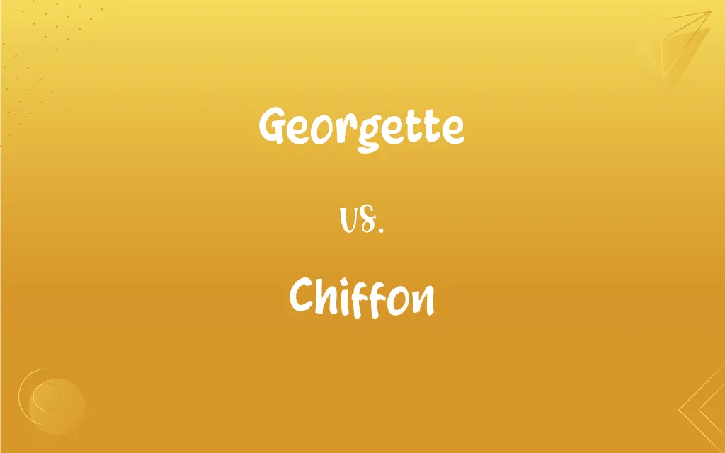 vs. Chiffon What’s the Difference?