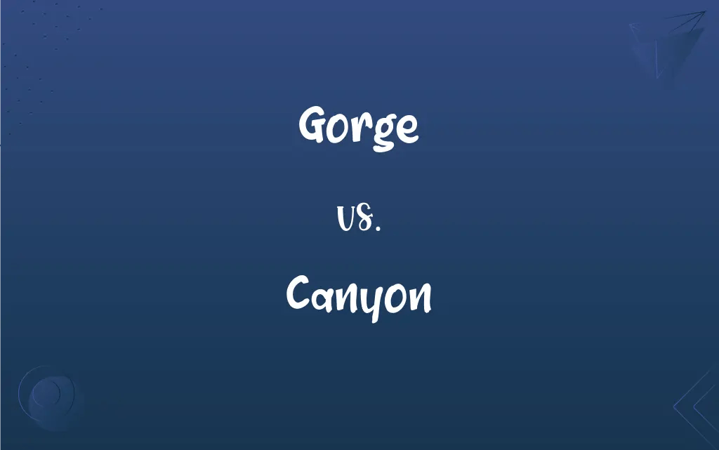 vs. Canyon What’s the Difference?