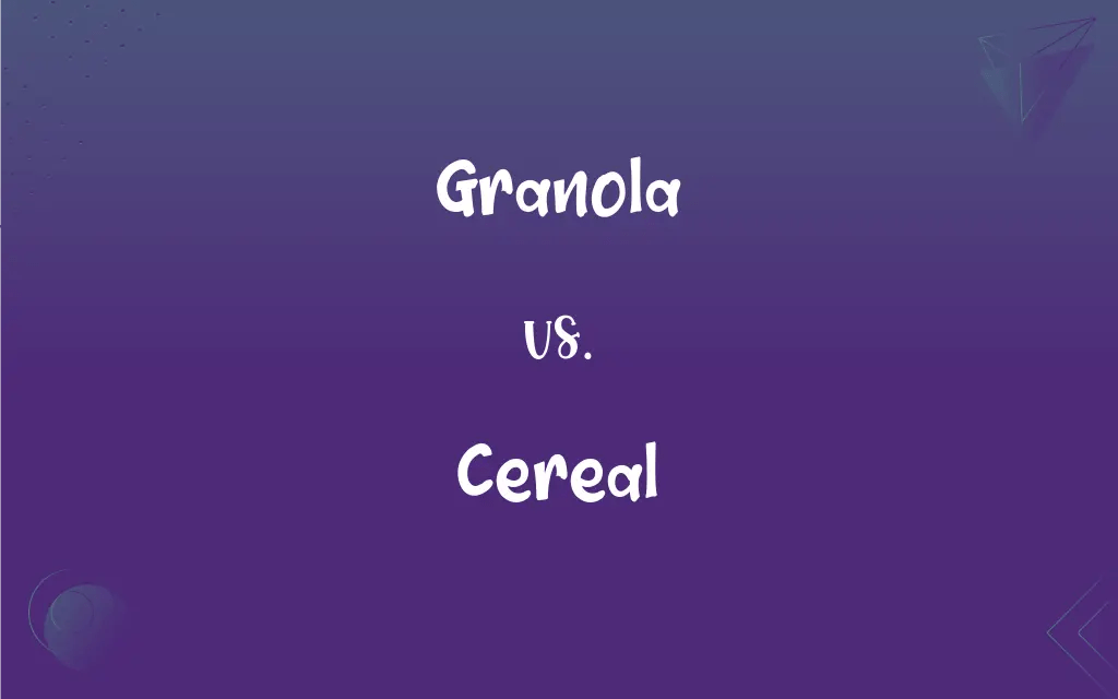 Granola vs. Cereal What’s the Difference?
