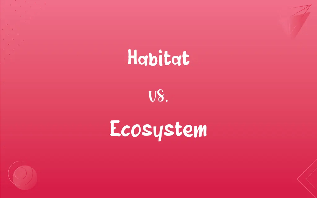 Habitat vs. Ecosystem What’s the Difference?
