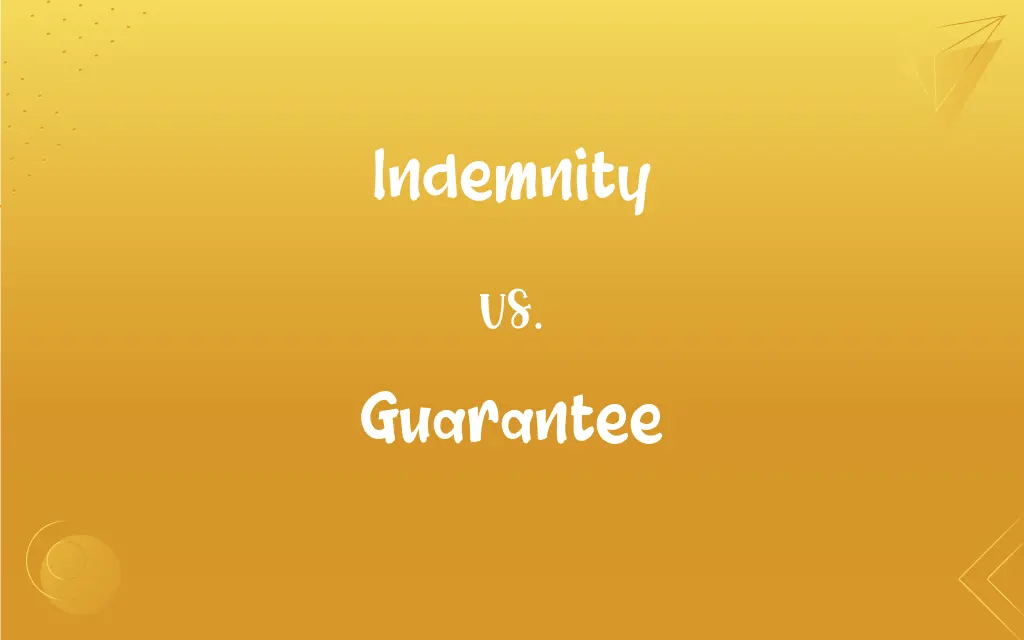 Indemnity vs. Guarantee What’s the Difference?